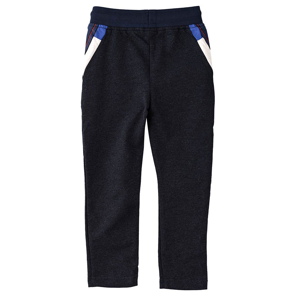 Jam - Knit Jogger With Zip At Bottom - Blue