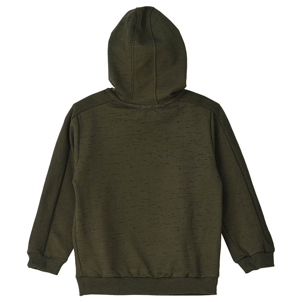 Jam - Stop Knit Hooded Sweat Top - Green