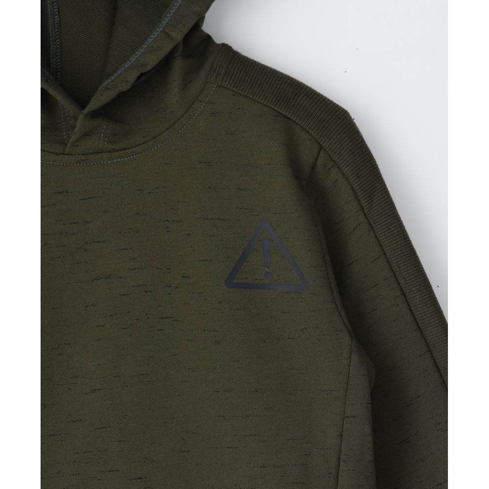 Jam - Stop Knit Hooded Sweat Top - Green