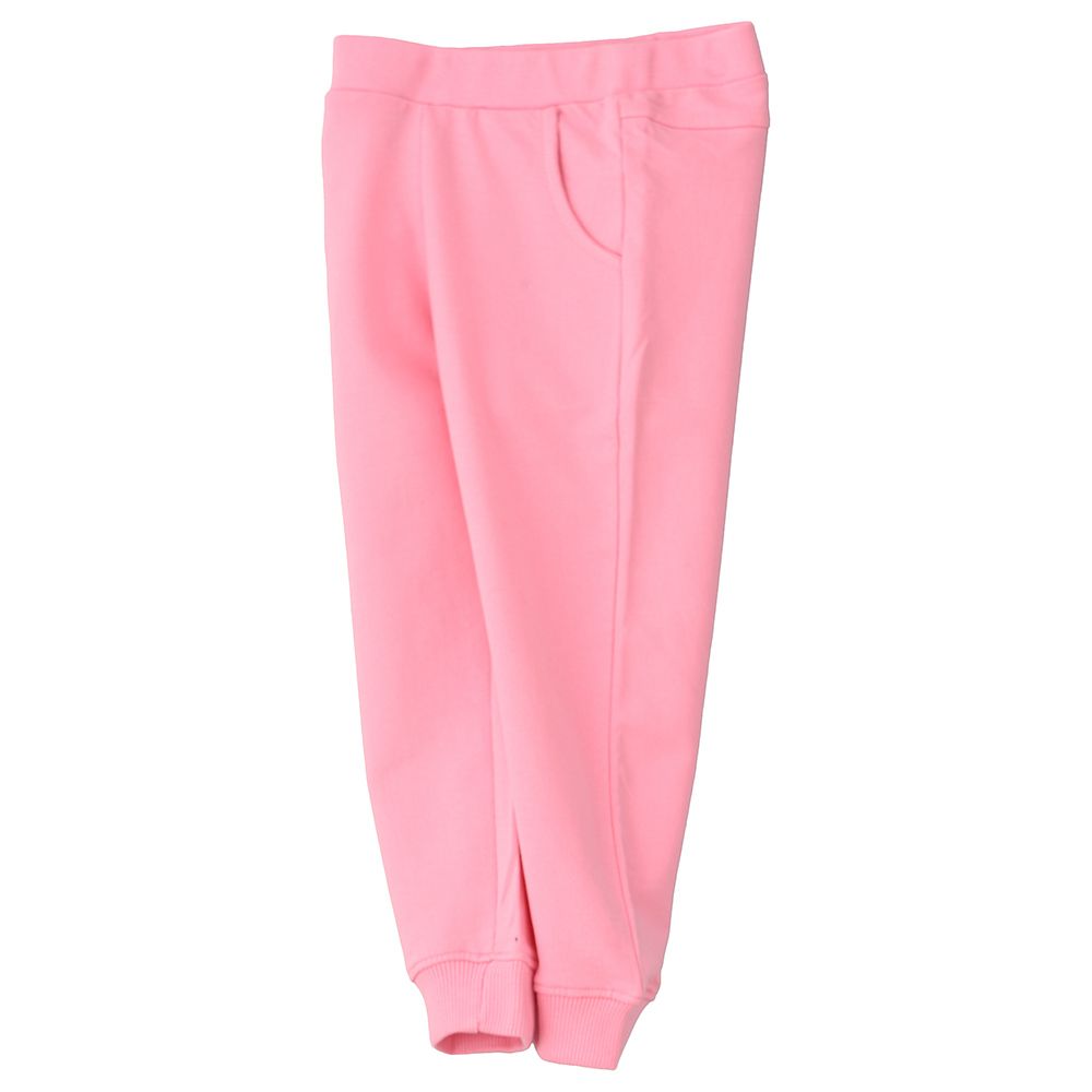 Jelliene - Knit Jogger Pants With Pocket - Pink