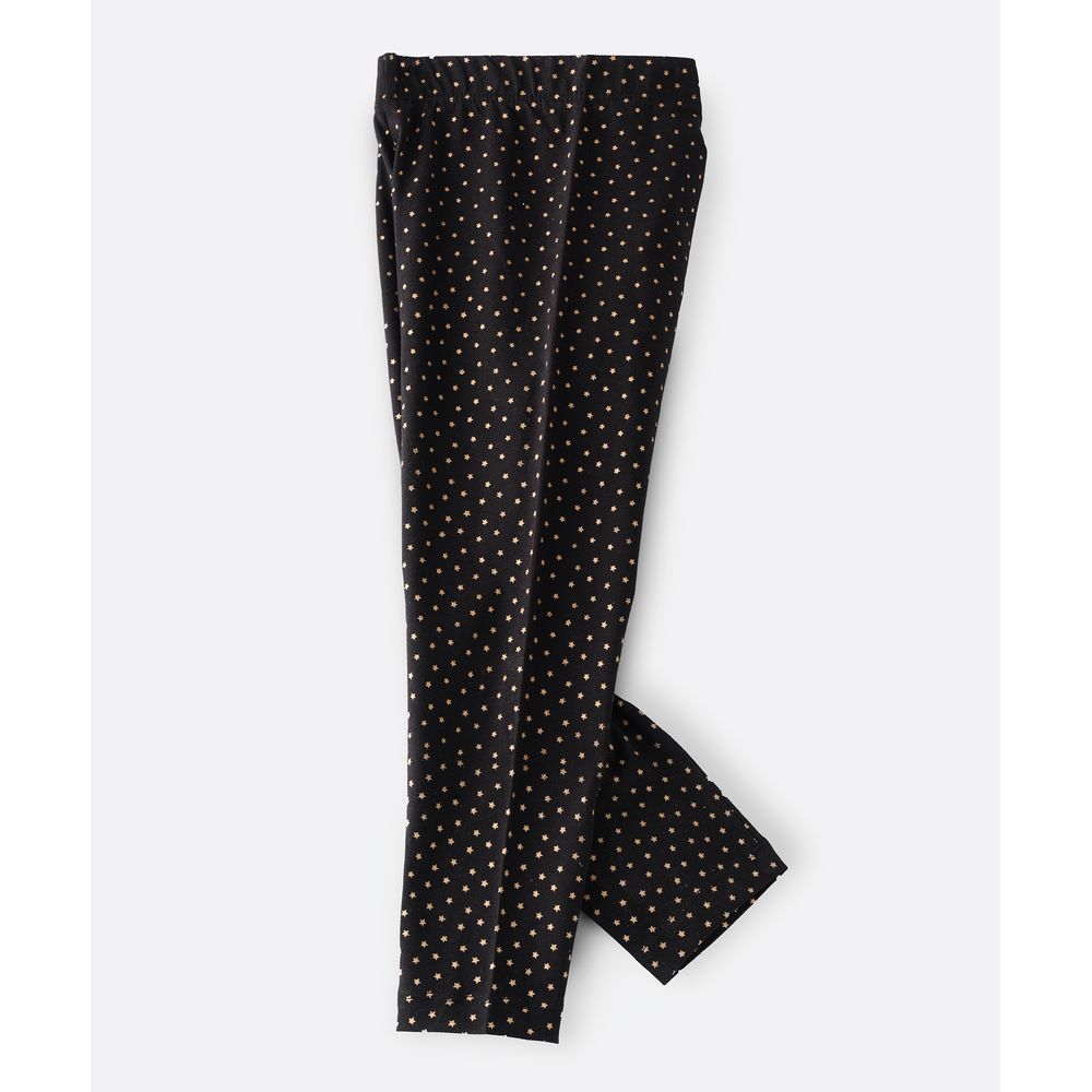 Jelliene - Legging W/ Glitter - Black