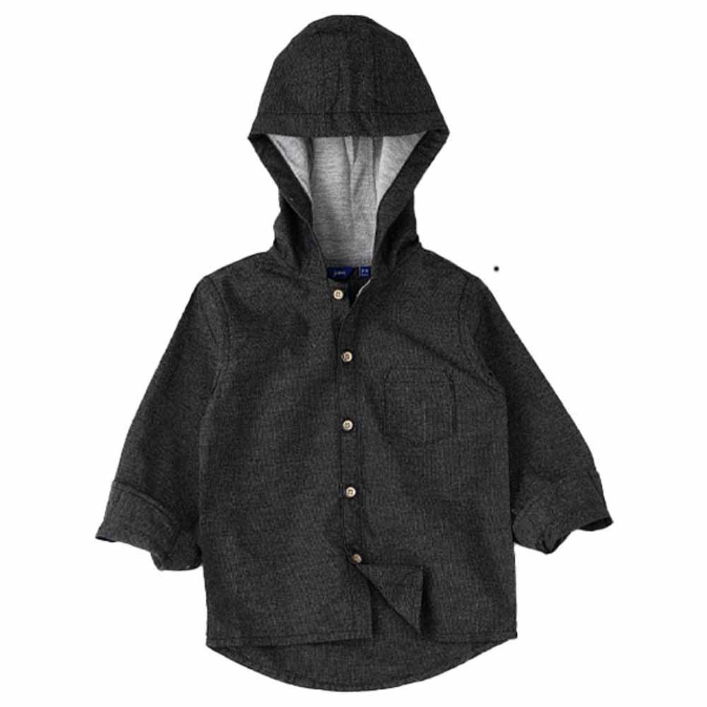 Jam - Boys Denim Woven Jacket - Black