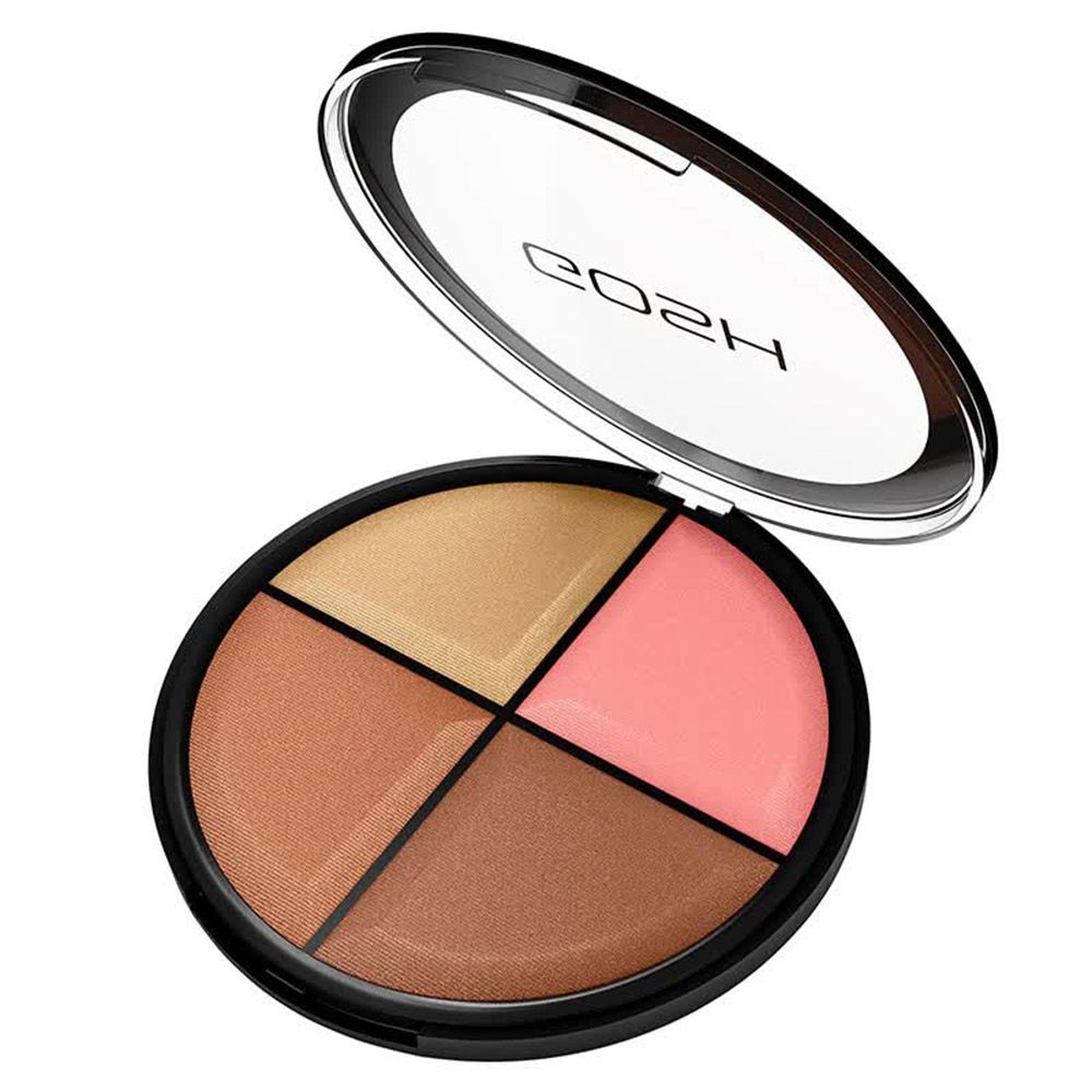 Gosh Cosmetics - Contour 'N Strobe Kit - 002 Medium