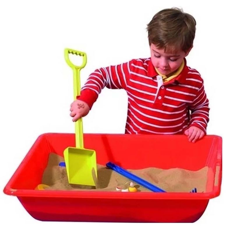 Mindset - Water & Sand Messy Play Activity Tub - Red