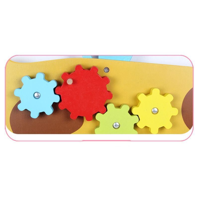 Mindset - Wooden Activity Puzzle  Wall Game Giraffe