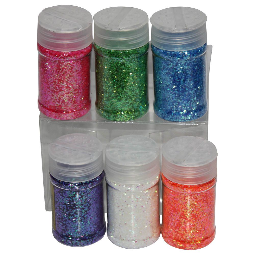 Mindset - Glitter Powder 6pcs - Assorted