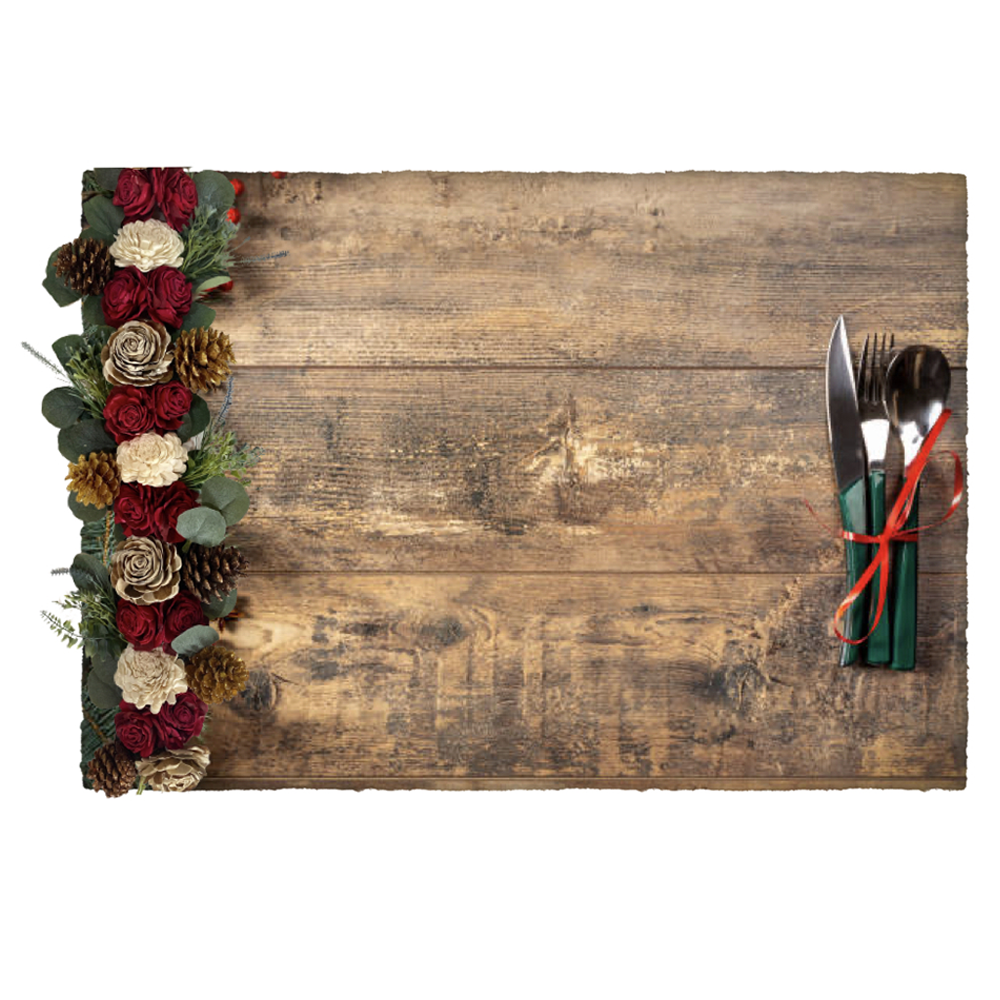 Eco Flowers - Christmas Garland Runner 