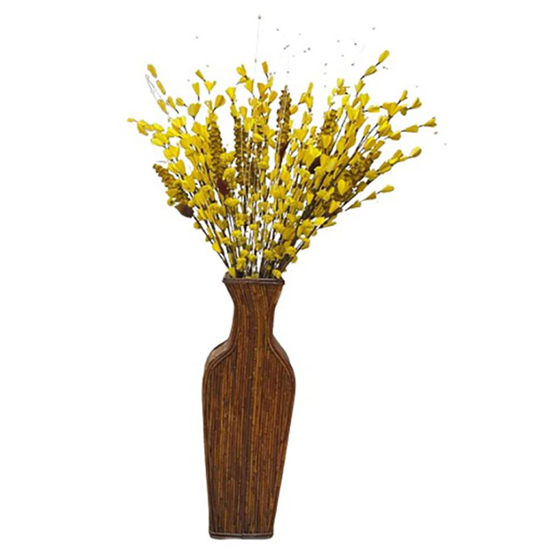 Eco Flowers - Floor Handcrafted Bamboo Vase