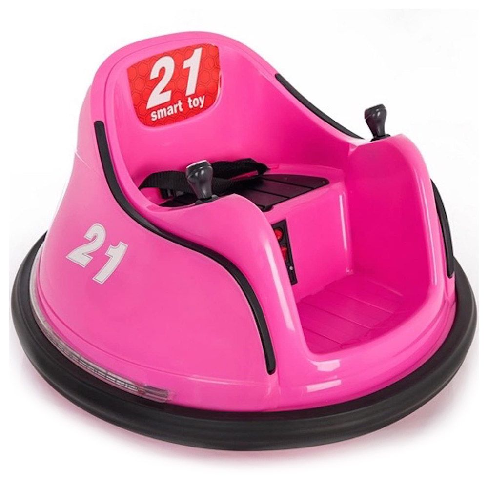 Megastar Ride On R C Electric 6V Drift Swingster Baby Car Pink