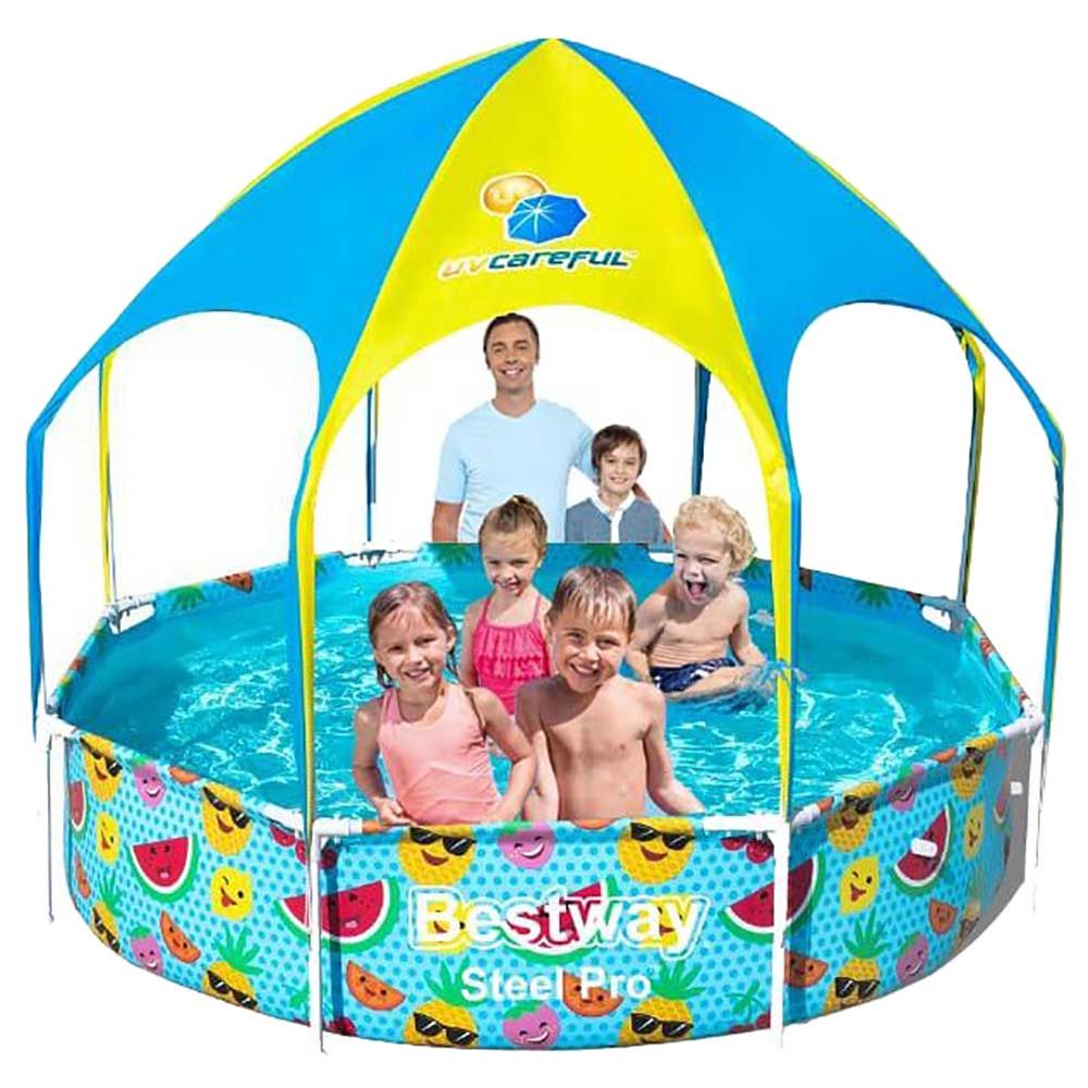 Bestway - Pool Set Splash-In-Shade Multicolour