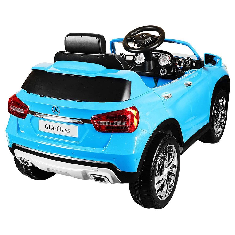 Megastar Licensed RideOn Mercedes Gla Class 12V Car Blue