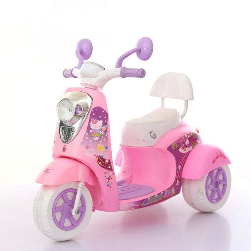 Megastar - Ride On Frozen Style 6V Sparkly Scooty - Pink