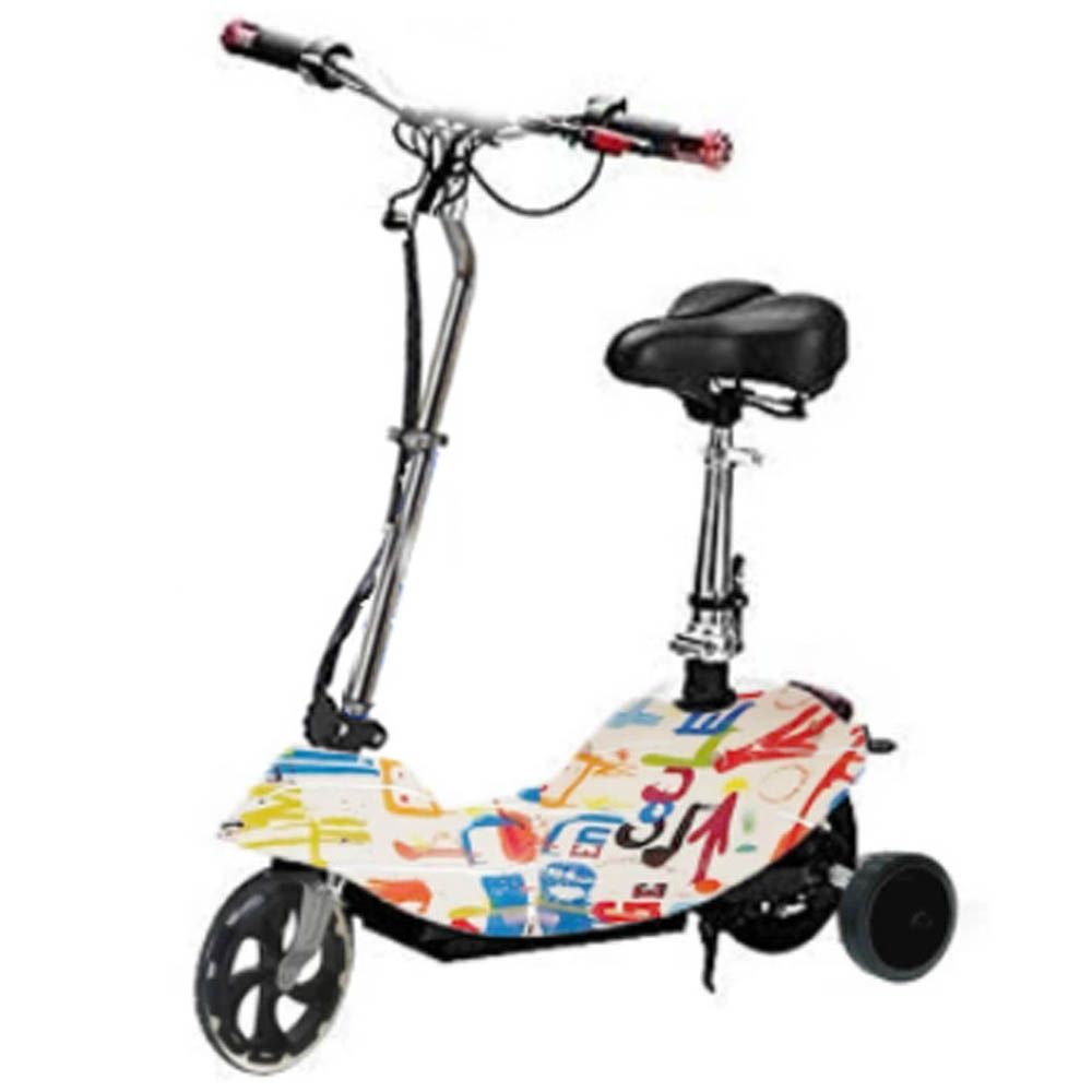 Megawheels - Zippy Electric Scooter W/ Wheels 24V - Melody White