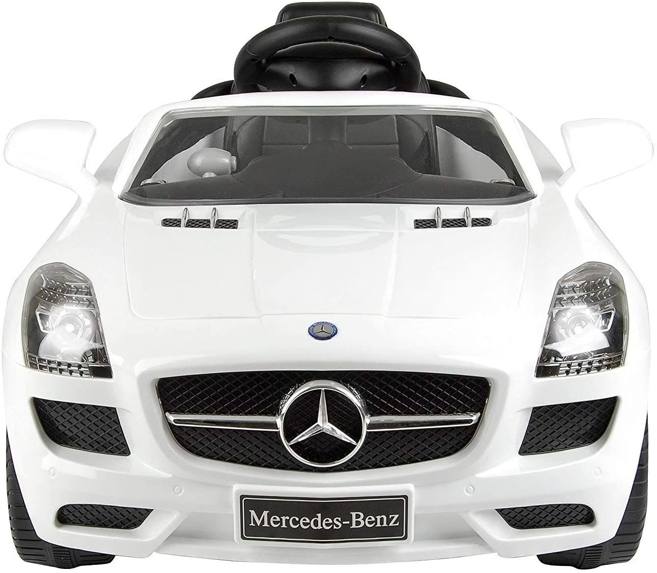 Megastar - Mercedes Benz SLS 6V Electric Ride On Car - White