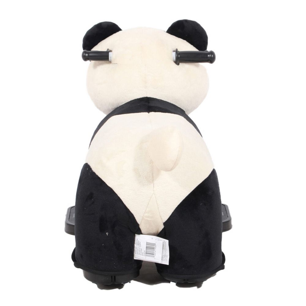 Megastar - Ride-on 6V Plush Panda Bear