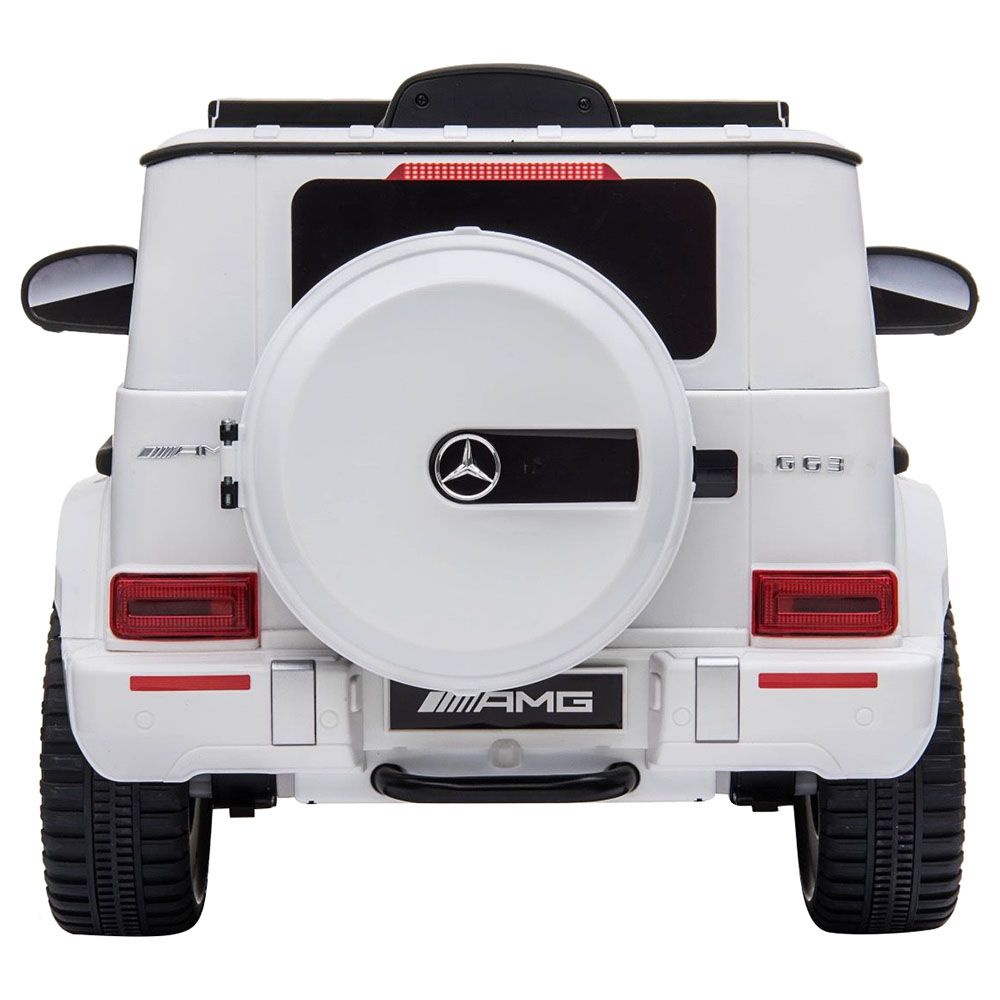 Megastar - Licensed 12V Mercedes Amg Classy Jeep - White