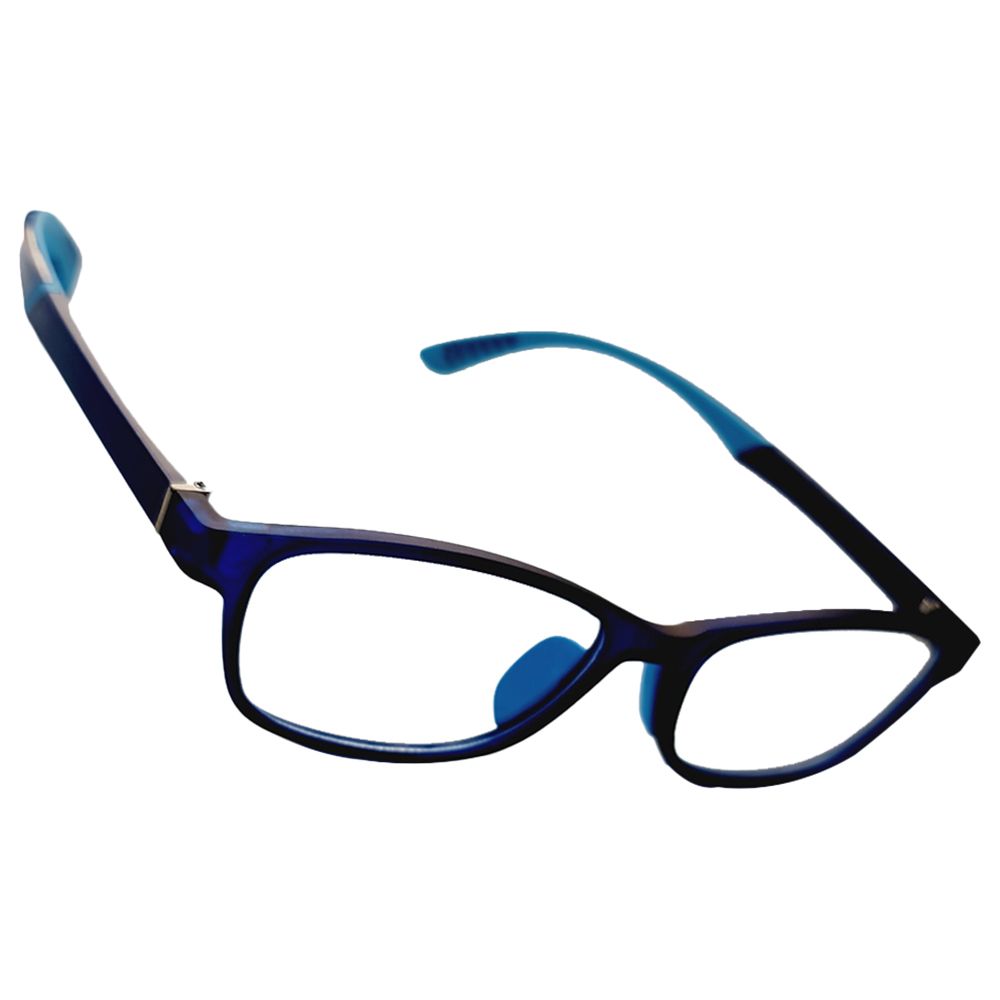 Megastar - Rectangular Blue Light Blocking Eye Glasses - Blue