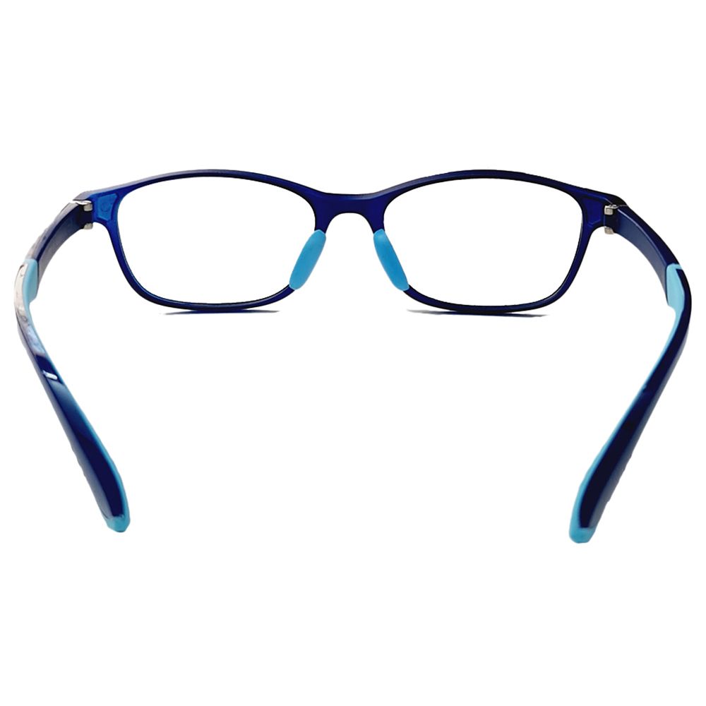 Megastar - Rectangular Blue Light Blocking Eye Glasses - Blue