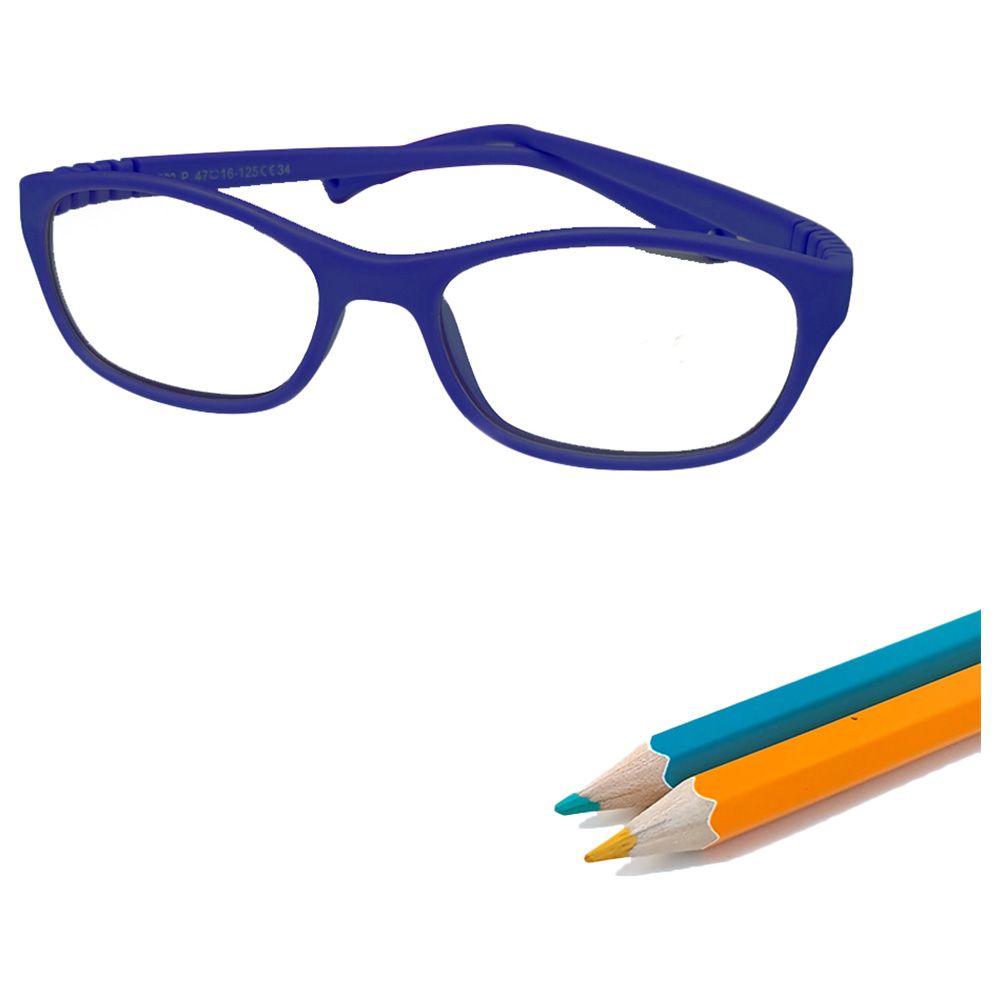 Megastar - Cat Eye Blue Light Blocking Eye Glasses - Dark Blue