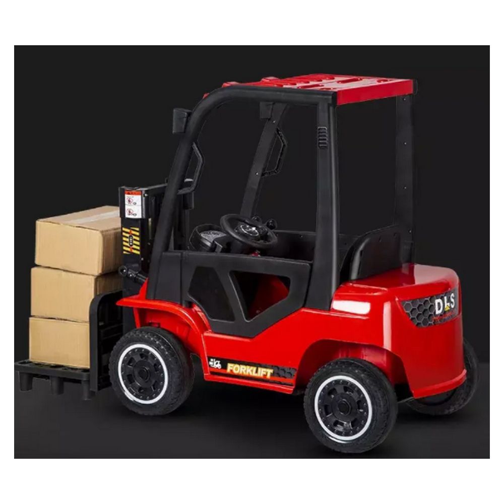 Megastar - Ride-on 12V Forklifter with 2 Seats - Red