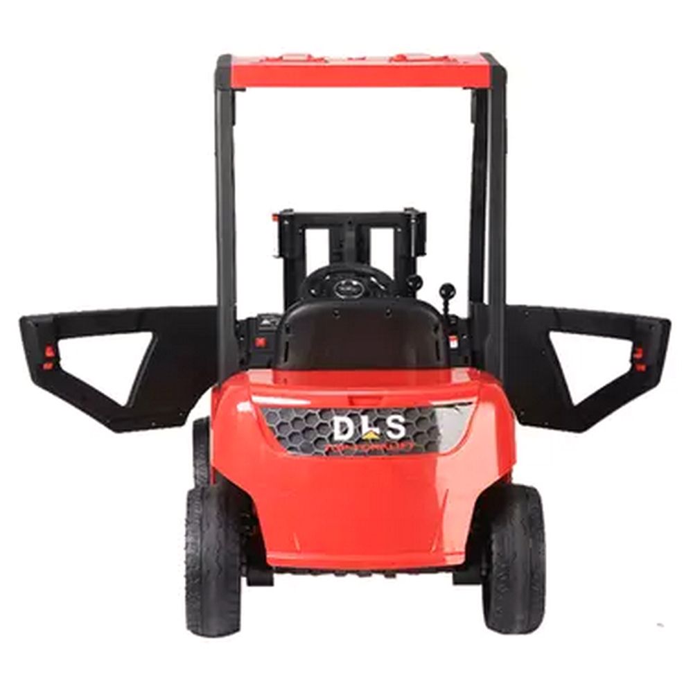 Megastar - Ride-on 12V Forklifter with 2 Seats - Red