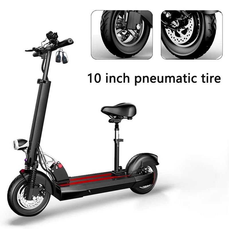 Megawheels - Max 10 Foldable Electric Scooter 48V/500 W