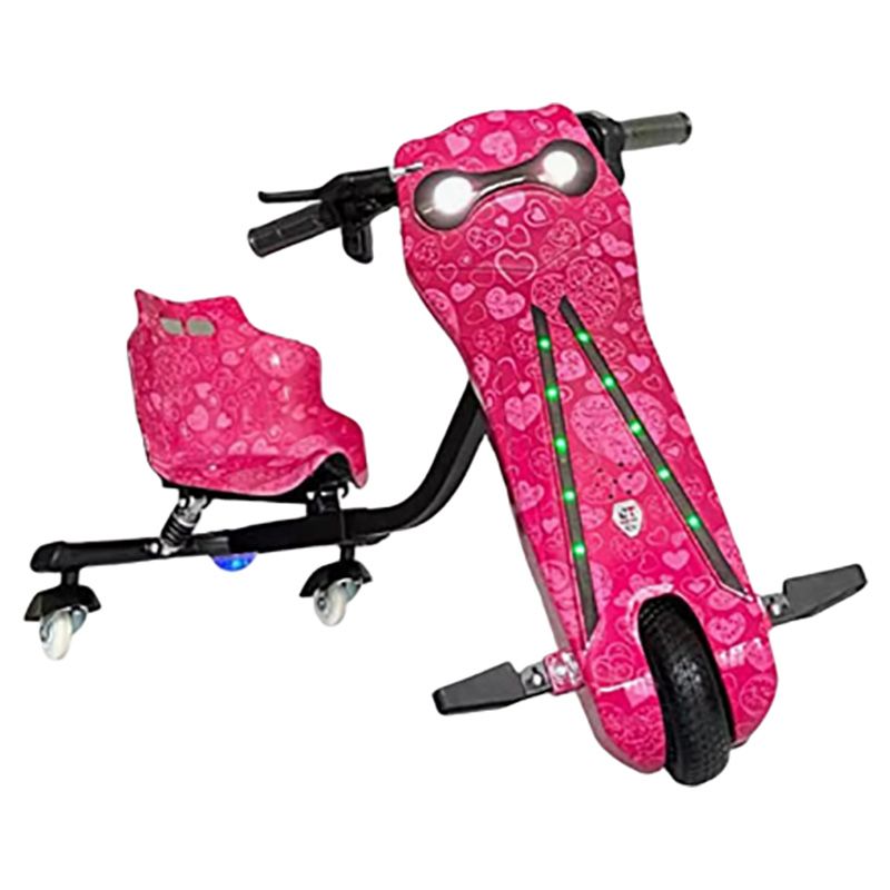 Megastar - Dragonfly 3 Wheel Electric Scooter - 36V - Pink Star