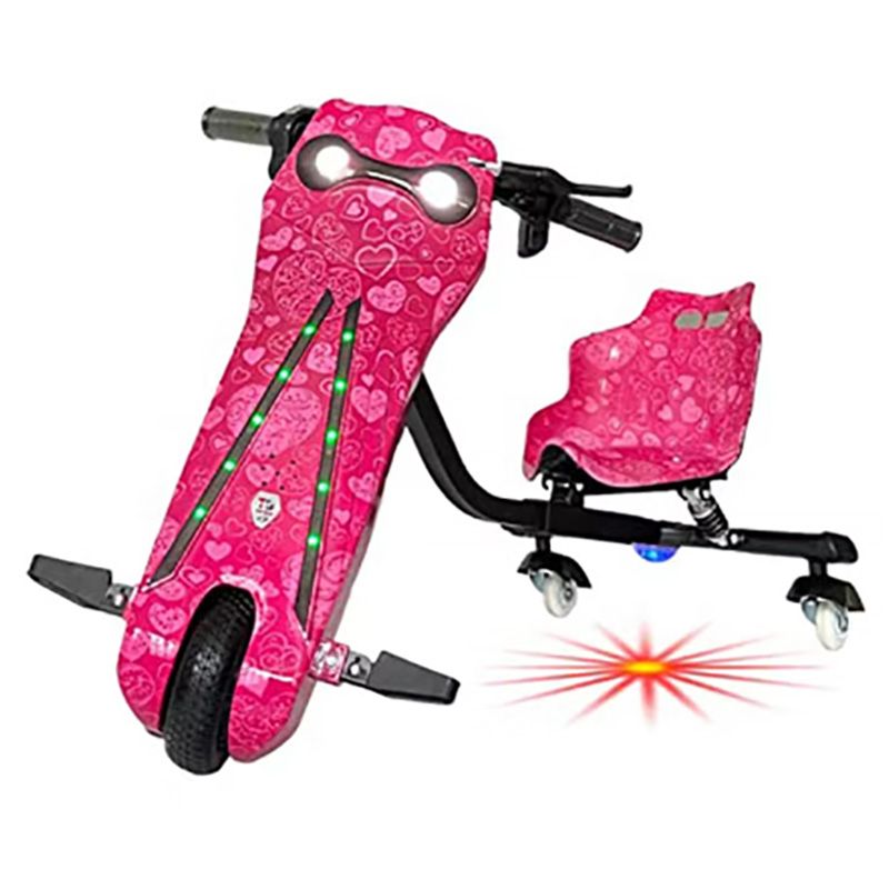 Megastar - Dragonfly 3 Wheel Electric Scooter - 36V - Pink Star