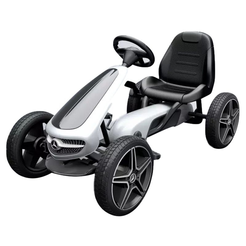 Megastar - Mercedes-Benz   Pedal Go-Kart - White