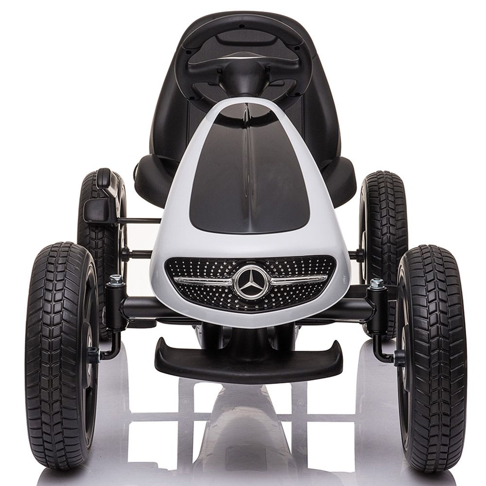 Megastar - Mercedes-Benz   Pedal Go-Kart - White