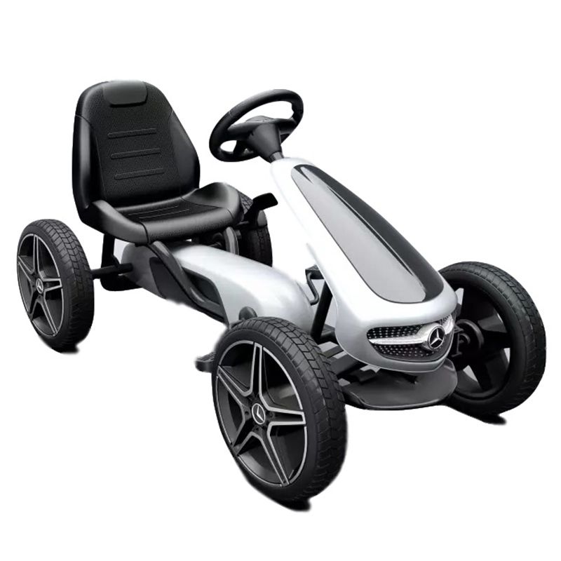 Megastar - Mercedes-Benz   Pedal Go-Kart - White