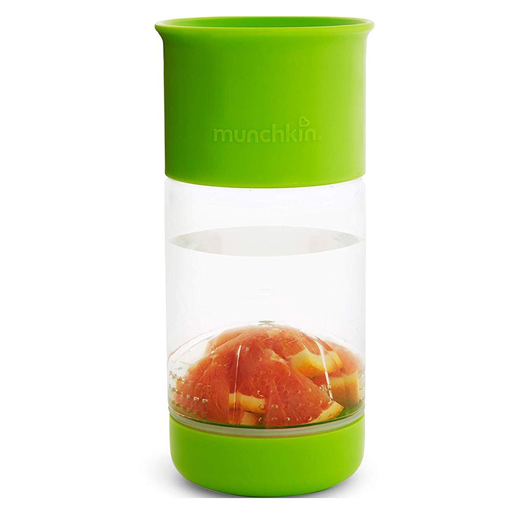 Munchkin - Miracle 360 Fruit Infuser Cup 14oz - Green