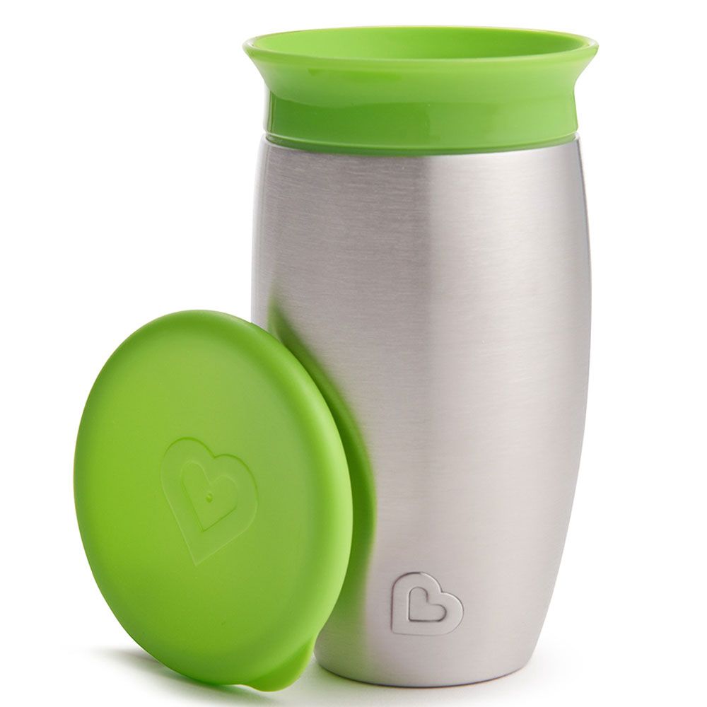 Munchkin - Miracle 360 Stainless Sippy Cup 10oz - Green