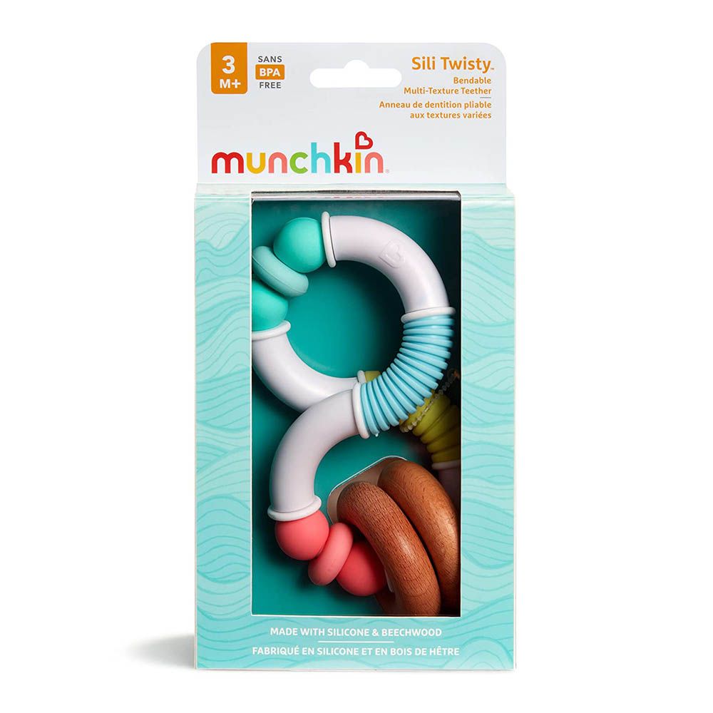 Munchkin - Sili Twisty Bendable Baby Teether Toy