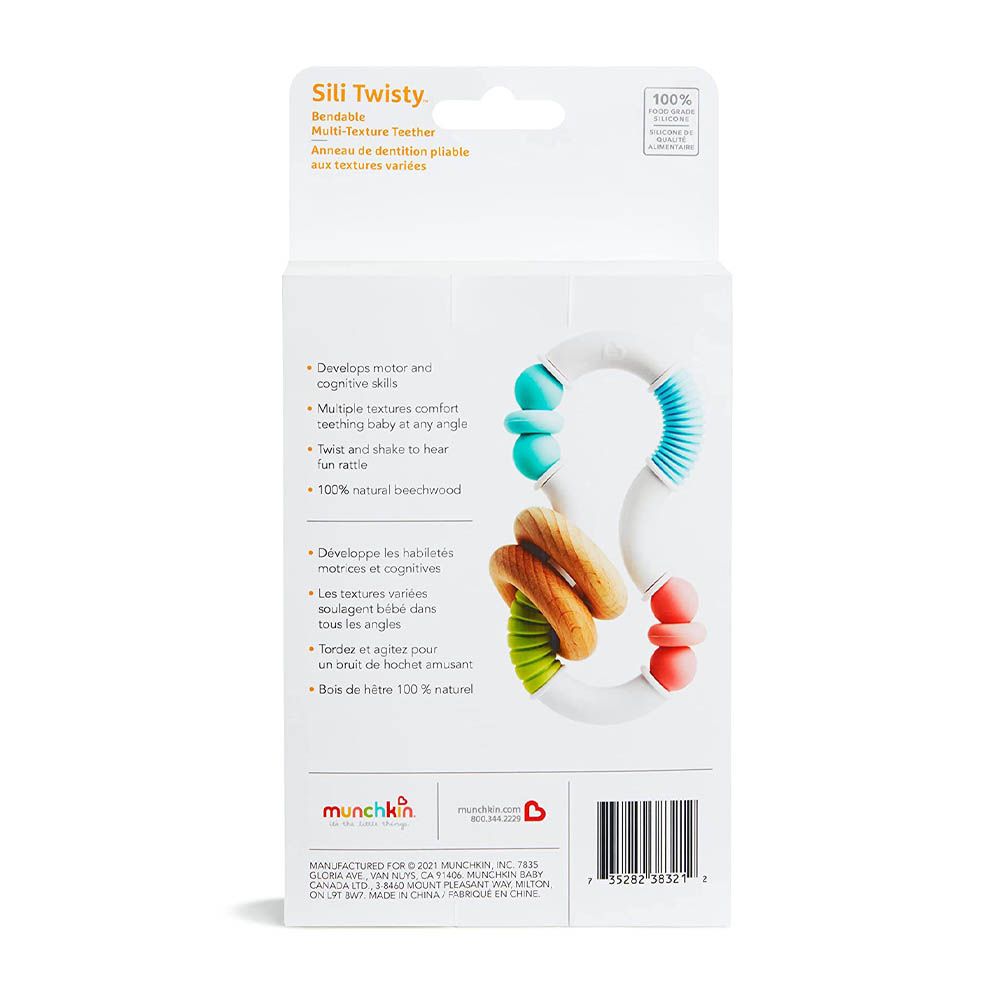 Munchkin - Sili Twisty Bendable Baby Teether Toy