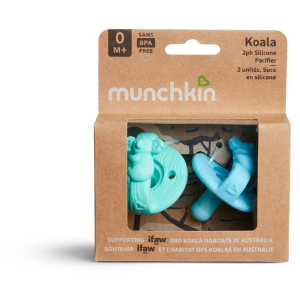 Munchkin - WildLove Koala Pacifier Pack Of 2