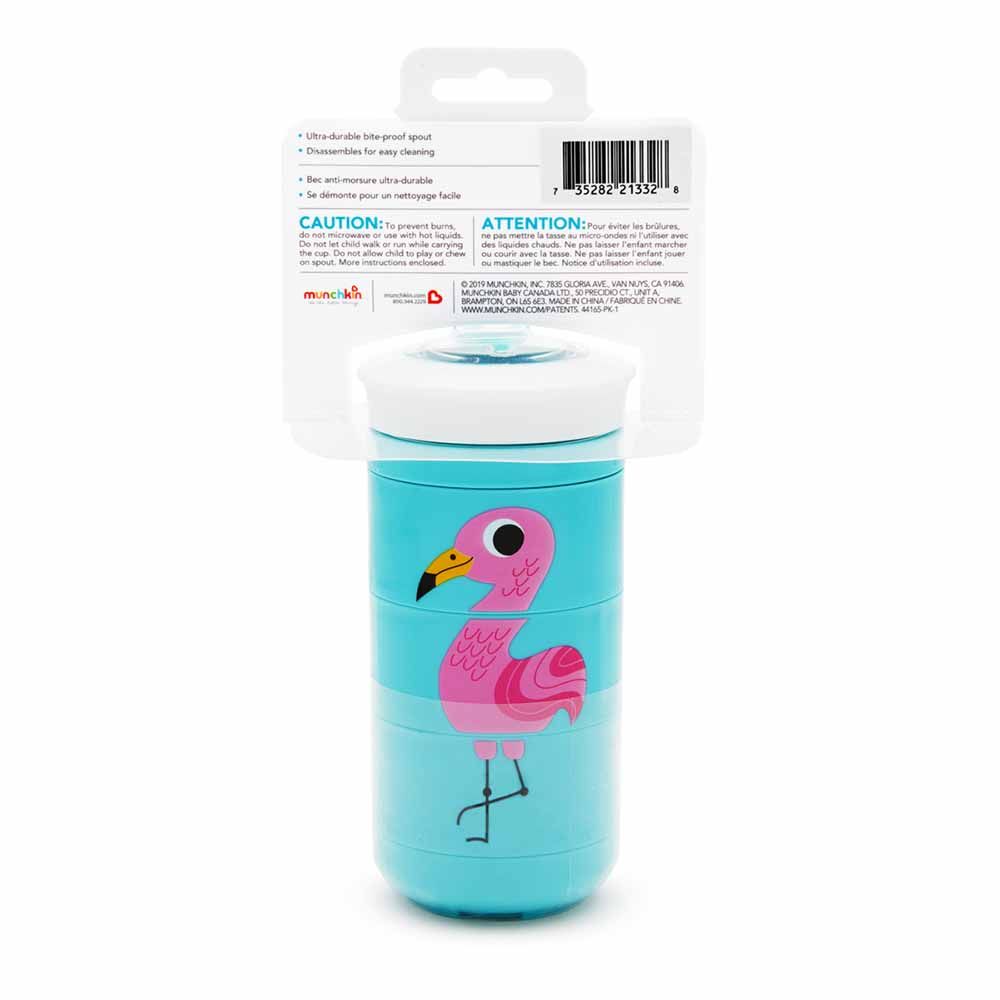 Munchkin Animal Twisty Bite Proof Cup 9oz 1pk Blue