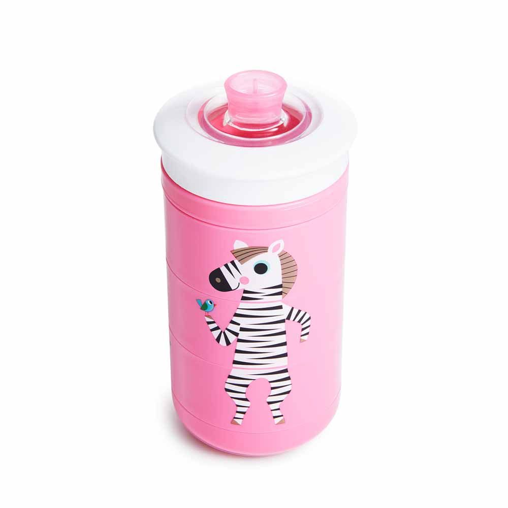 Munchkin Animal Twisty Bite Proof Cup 9oz 1pk Pink