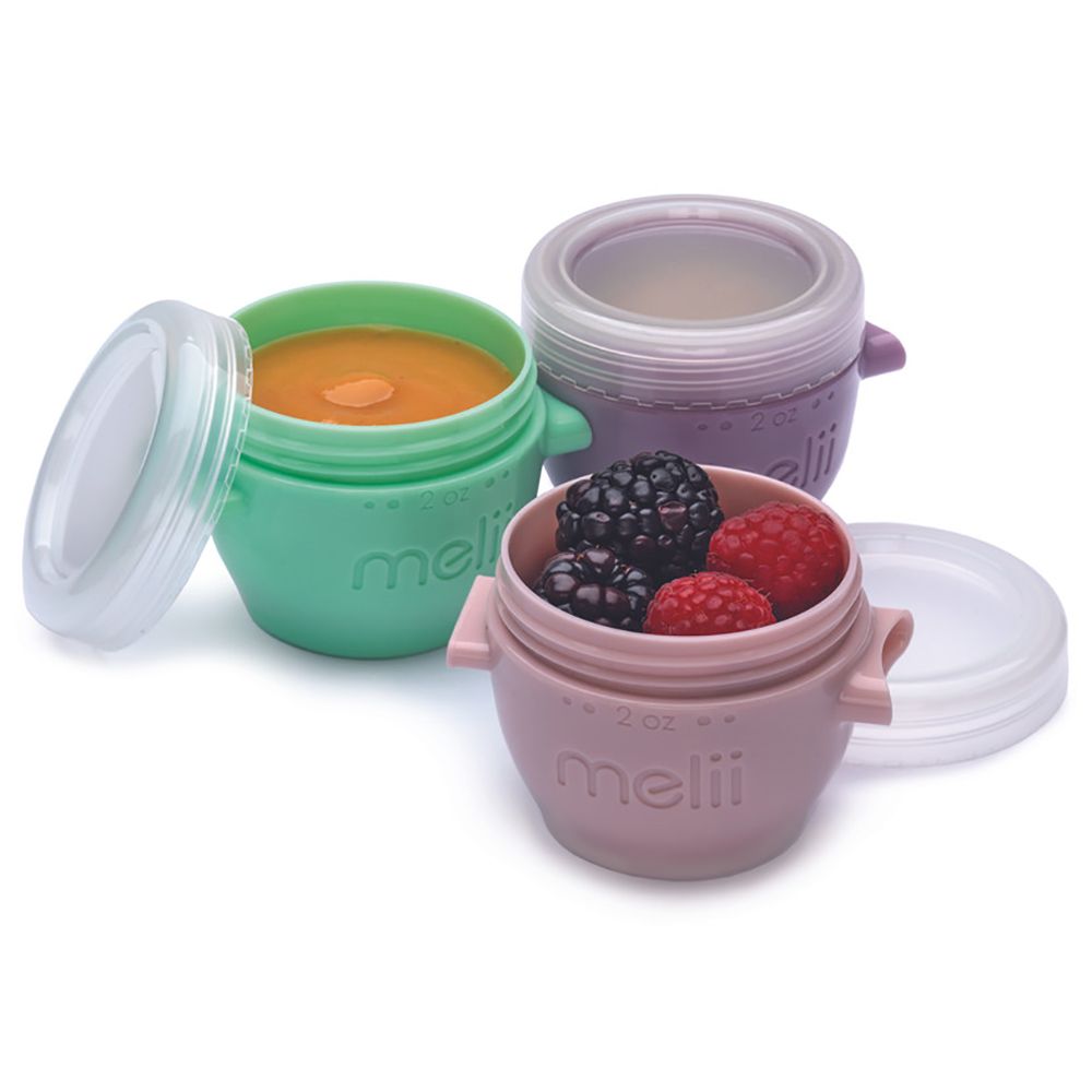 Melii - Snap & Go Pods Container - 2Oz - 6 pc-Set