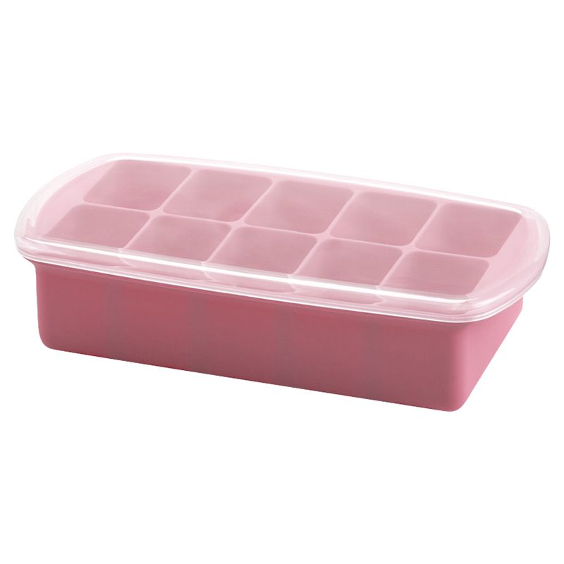 Melii - Silicone Baby Food Freezer Tray - 2 Oz - Pink