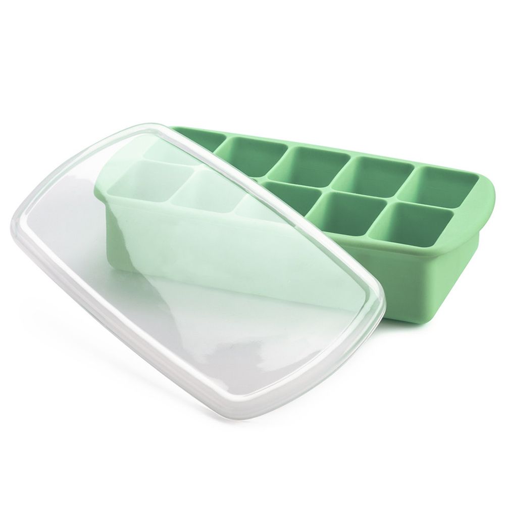 Melii - Silicone Baby Food Freezer Tray - 2 Oz - Mint