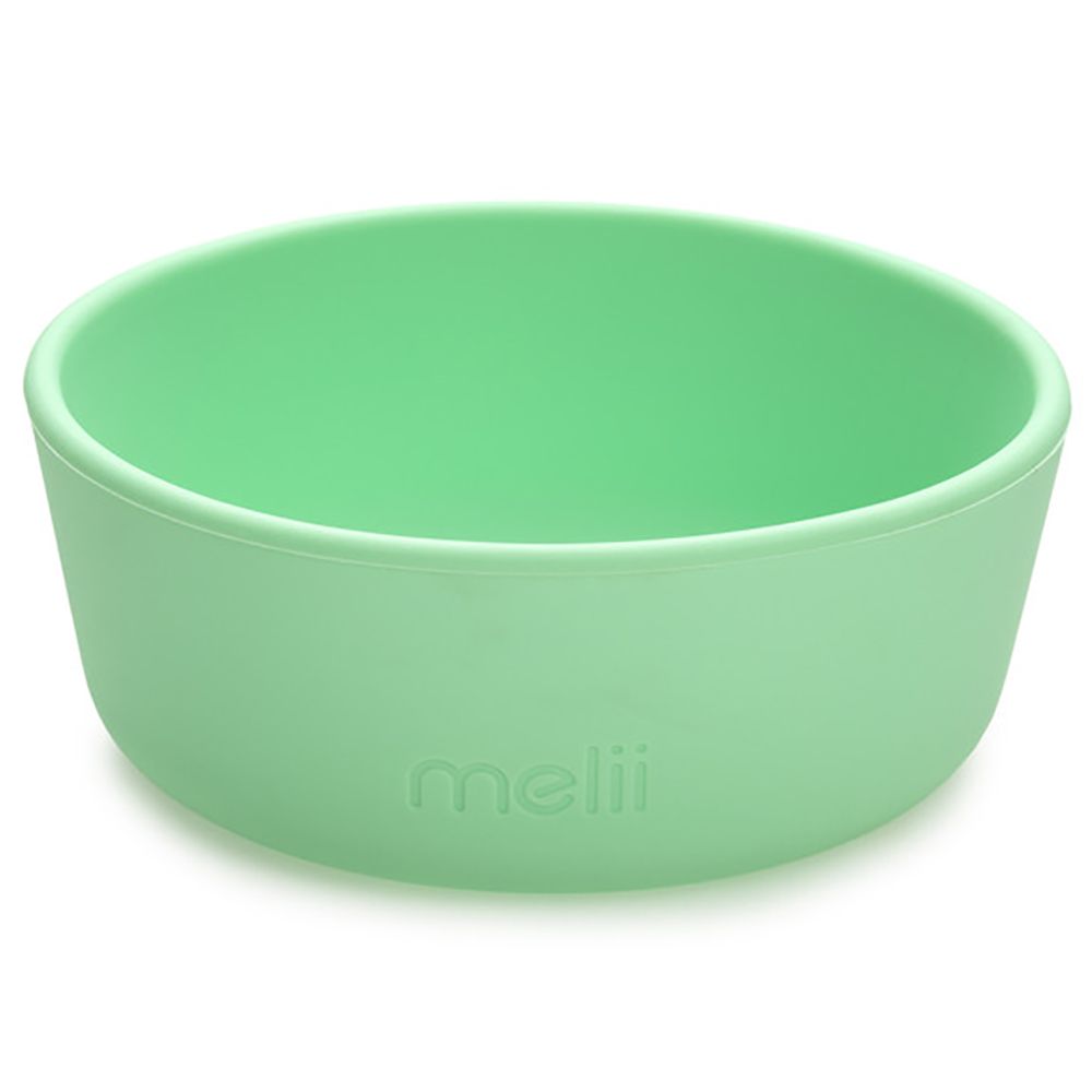 Melii - Silicone Feeding Set - 3pcs - Blue/Lime/Mint