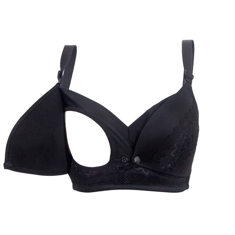 Okus - Full Cup Maternity & Nursing Bra - Black