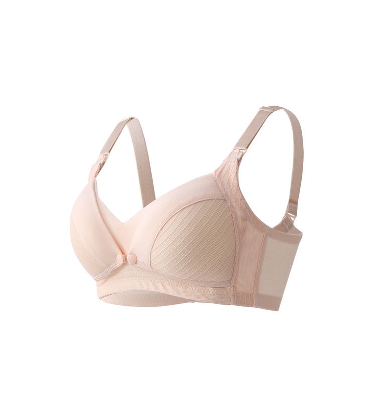 Okus - Comfy Cotton Maternity & Nursing Bra - Beige