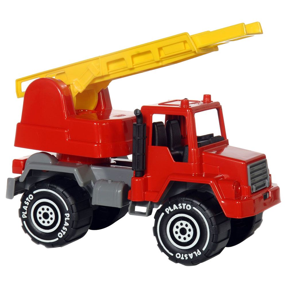 Plasto - Fire Truck With Ladder - 30 cm