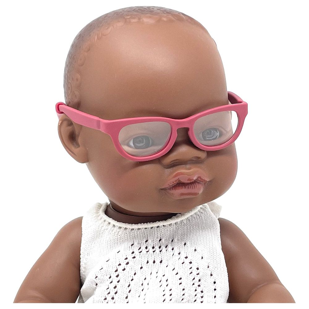 Miniland Baby - Terracotta Glasses For Doll - 38cm - Red