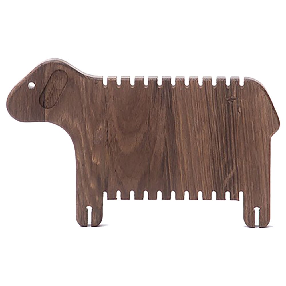 BAJO - Weaving Sheep Toy - Black Oak