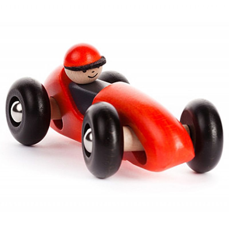 BAJO - Racing Wooden Car - Red