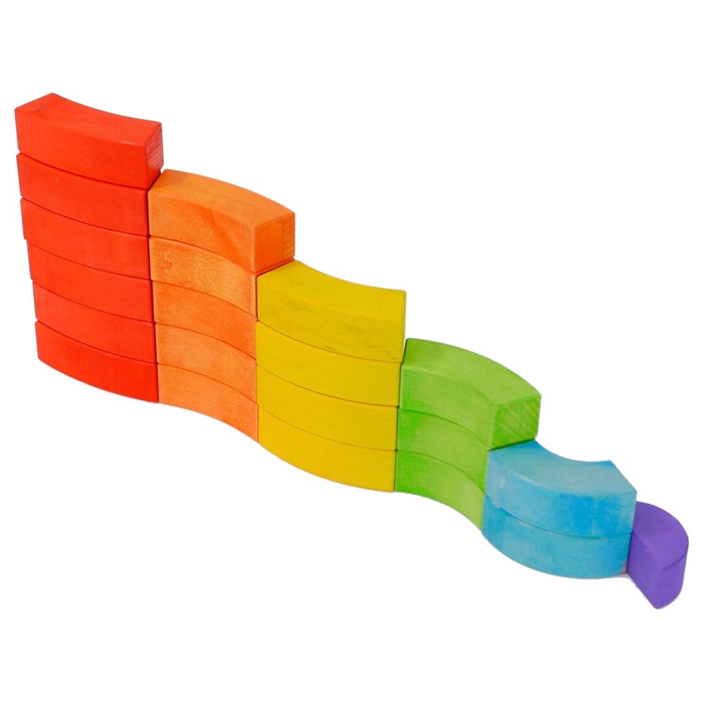 BAJO - Rainbow Blocks Set