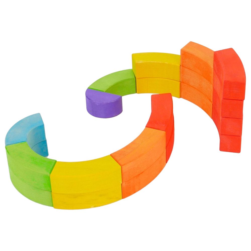 BAJO - Rainbow Blocks Set